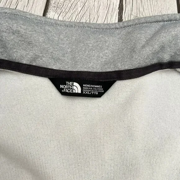 The North Face Mens Canyonlands Full-Zip Fleece Heather Gray Sweatshirt Size 2XL - Picture 10 of 12